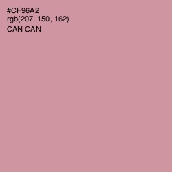#CF96A2 - Can Can Color Image